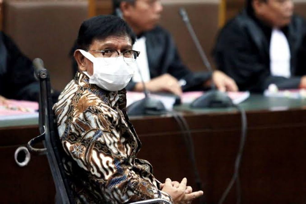 Lanjutan Kasus Korupsi BTS Kominfo, Saksi Sebut Johnny G Plate Ex Menkominfo Punyai 7 Sekertaris Dan 8 Pengawal Pribadi