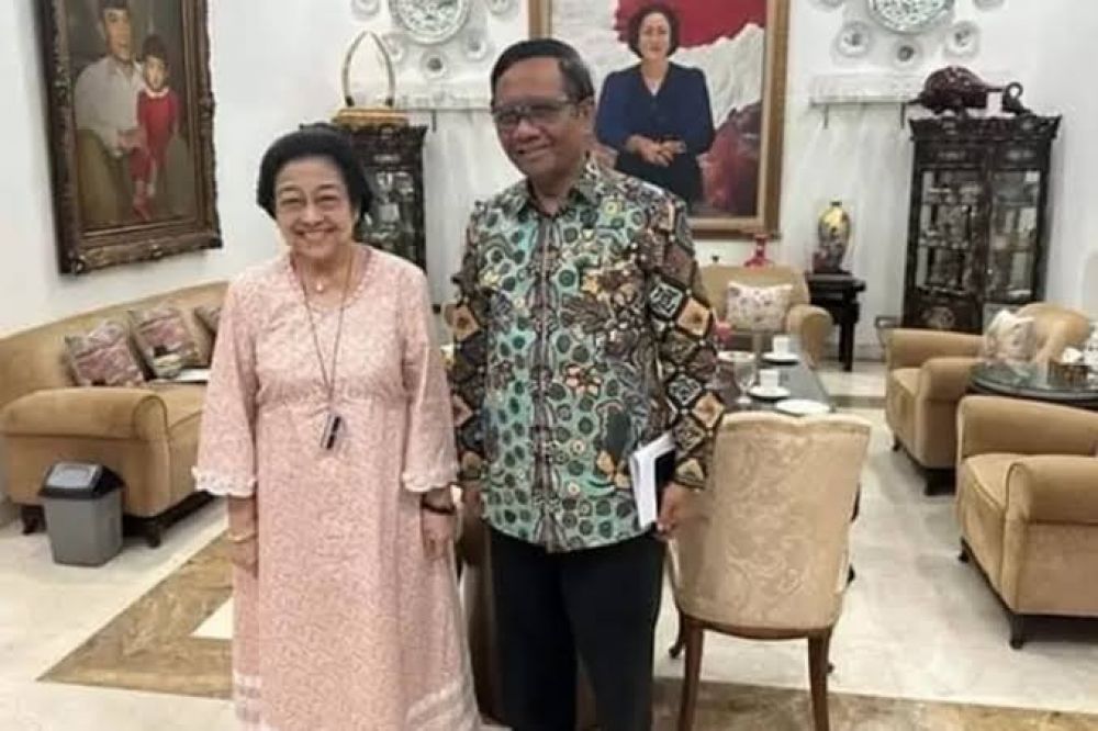 Resmi! PDIP Tunjuk Mahfud MD Jadi Cawapres Ganjar Pranowo