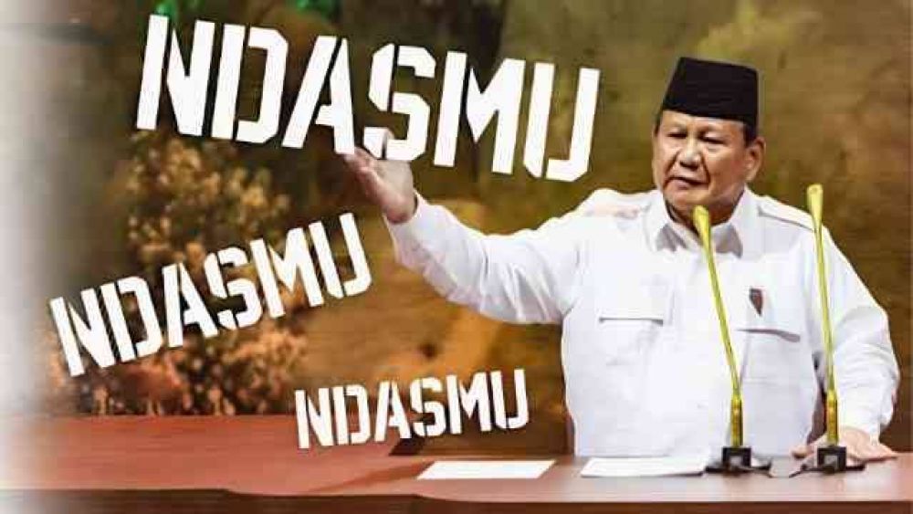 Kata 'Ndasmu' Dalam Pidato Prabowo Tuai Kritik Masyarakat Hingga Sutradara Pengabdi Setan