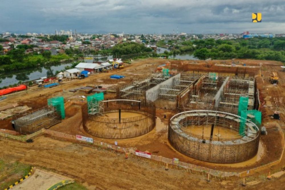 Kementerian PUPR Bangun Instalasi Pengolahan Limbah Kota Makassar, Mampu Ubah Limbah Rumah Tangga Menjadi Air Layak Minum
