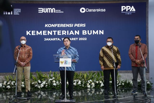 Karena Alasan Ini, Erick Tohir Bubarkan 3 BUMN, Ini Penjelasannya