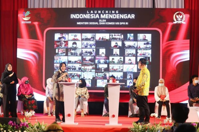 Penuhi Hak-Hak Penyandang Disabilitas, Mensos Luncurkan Program Indonesia Mendengar