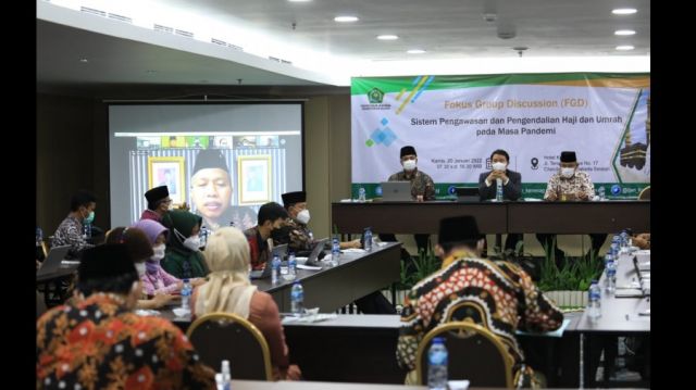 Bahas Pengawasan Pengendalian Umrah Dan Haji Di Musim Pandemi, Kemenag Gelar FGD