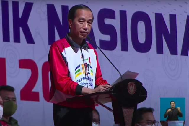Tutup Peparnas XVI Papua, Presiden: Bukan Hanya Torang Bisa, Tetapi Torang Hebat