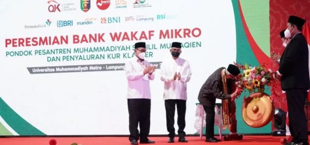 Wapres: Bank Wakaf Mikro Pengungkit Pertumbuhan Ekonomi Masyarakat