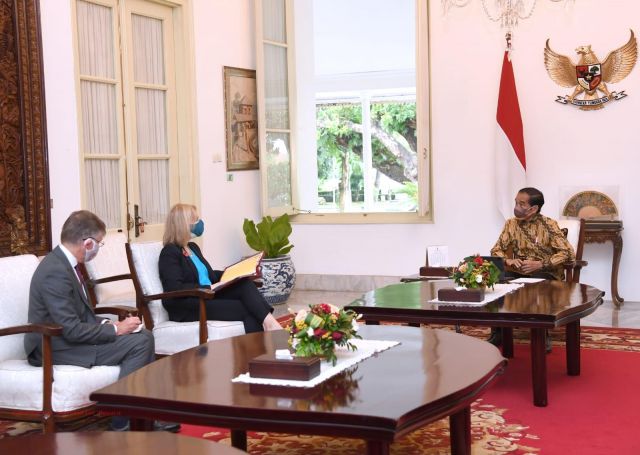Menlu Inggris Temui Jokowi, Bahas Tindak Lanjut Kerjasama Ekonomi Strategis