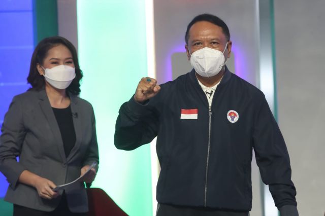 Jelang Laga Final Piala AFF 2020, Menpora Amali Minta Pemain Harus Siap Dan Jaga Semangat