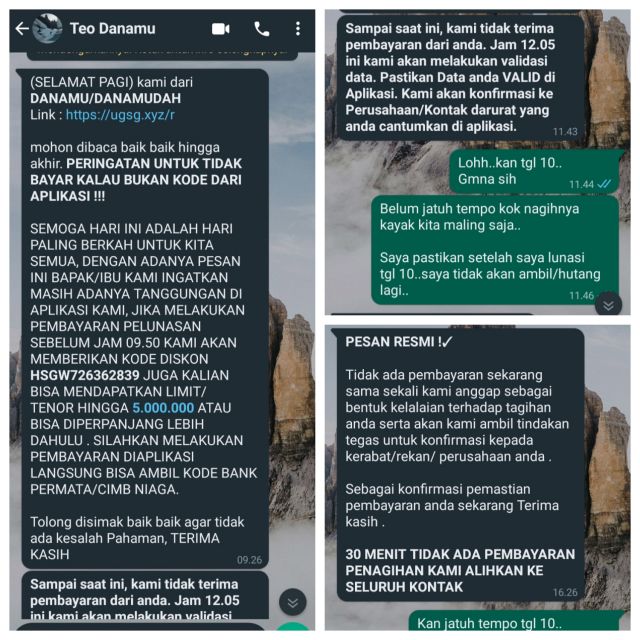 Diduga Pinjol Danamu Ancam Tagih Ke Semua Kontak Nasabah Padahal Belum Jatuh Tempo, Pengawasan OJK Dipertanyakan