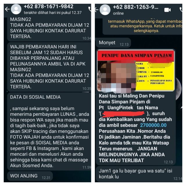 2 Nama Hewan Ini Jadi Umpatan DC Pinjol Saat Nagih Debitur, Apakabar SWI, Apakabar Polisi?