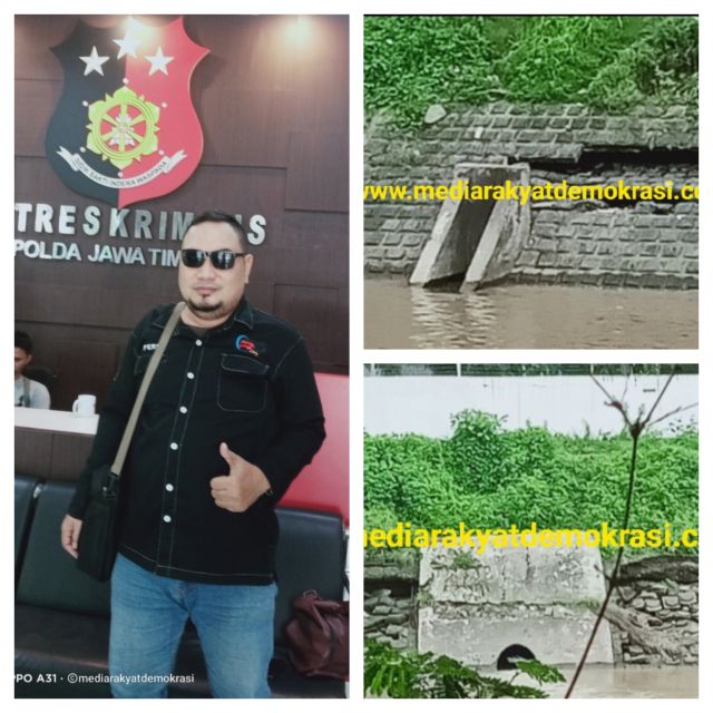 Tindaklanjut Pengaduan Dugaan Tipikor Atas Proyek Perbaikan Lindung Tebing Pintu Air Jagir Milik Perum PT Jasa Tirta 1