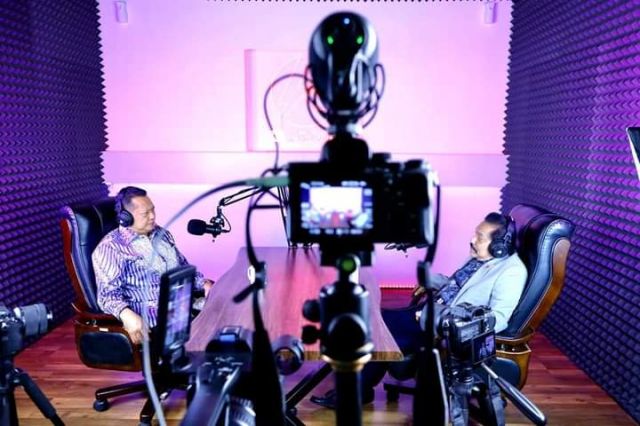Pecah! Master Intelejen Indonesia AM Hendropriyono Wawancarai Bamsoet Di Studio Podcastnya, Ini Yang Dibahas..