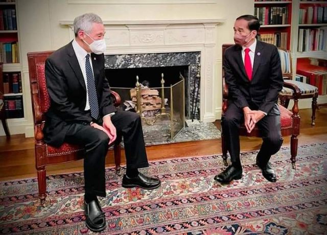 Presiden Jokowi Hadiri Jamuan Santap Malam Presiden Biden