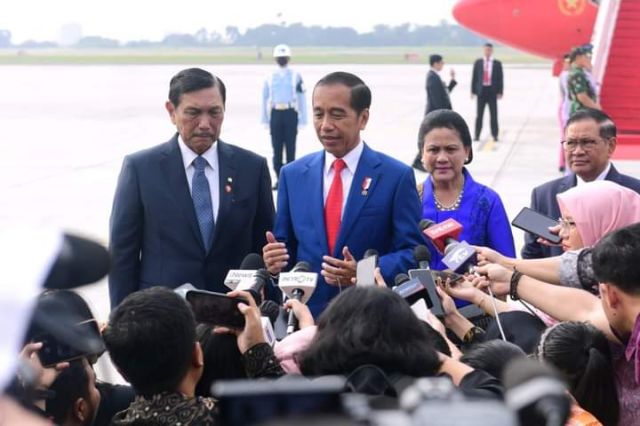 Jokowi Soal Jabatan Menkominfo Usai Johnny G Plate Tersangka Korupsi: Pltnya Pak Menkopolhukam!
