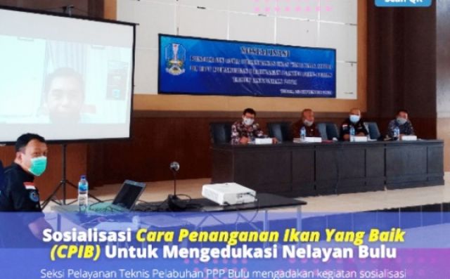 UPT PPP Bulu Bekerjasama PPP Brondong Gelar Sosialisasi CPIB Bagi Nelayan