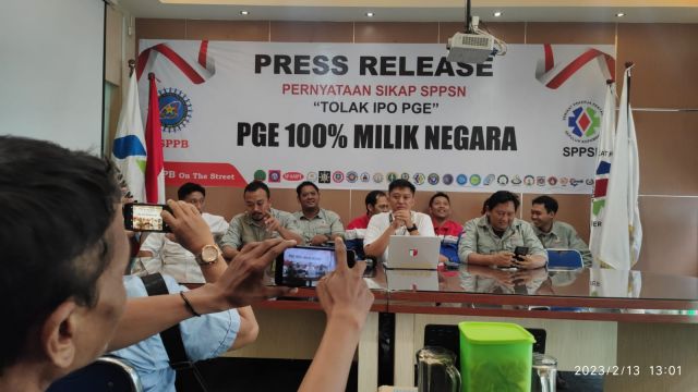 Serikat Pekerja Pertamina Sepuluh November Tolak Privatisasi IPO PGE