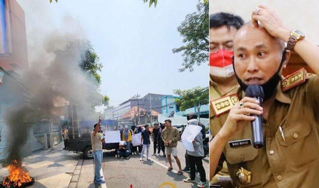 Untuk Kesekian Kalinya Kantor Dispendik Jatim Didemo, Jaka Jatim Minta KPK Tangkap Pak Kadis