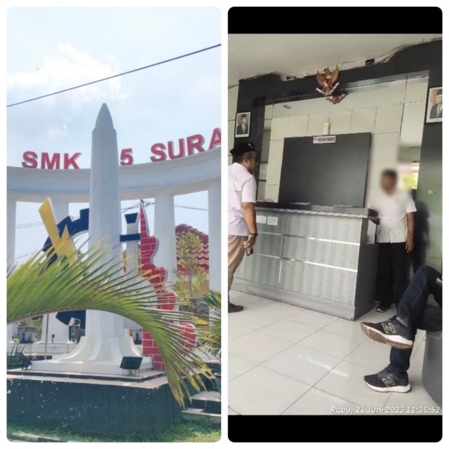Tindak Lanjuti Dugaan Pungli Di SMKN 5 Surabaya, LSM Dan Awak Media Malah Hendak Diajak Adu Jotos