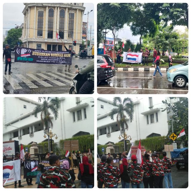 Sikapi Kebrutalan OPM Di Papua, LMP Dan ASB Turun Lapangan Tuntut Bubarkan KOMNASHAM