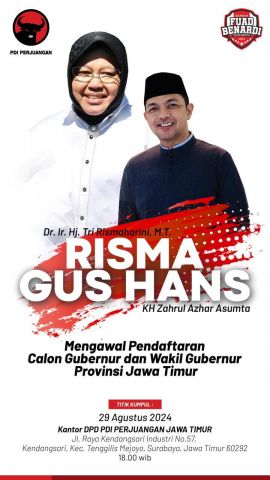 Bukan Eks Walikota Malang, Tapi Mantan Jubir Khofifah Yang Digandengkan Risma Di Pilgub Jatim 2024