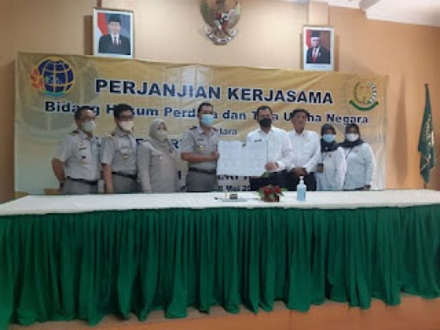 Kejari Malang Tandatangani MOU Bersama Kantah BPN Malang, Berikut Isinya...