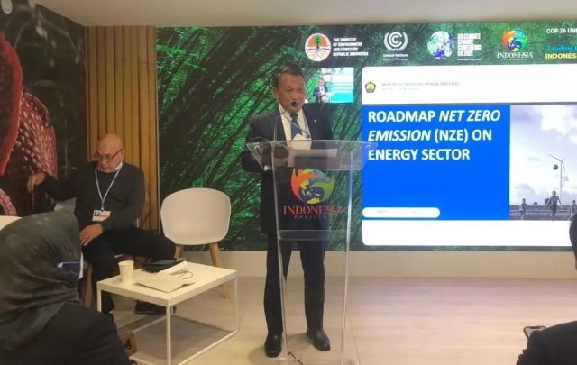COP ke-26, Menteri ESDM Sampaikan Komitmen Indonesia Capai Net Zero Emission