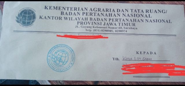 Jawab Surat Pengaduan Dari LSM GARAD, Kanwil ATR/BPN Jatim Diduga Kuat Langgar Permen ATR/BPN No 12 Tahun 2017 Tentang PTSL