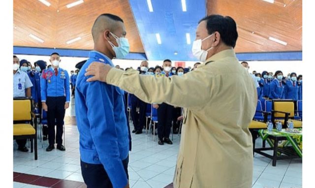 Kunjungi SMA Taruna Nusantara, Menhan Prabowo Sampaikan Harapannya