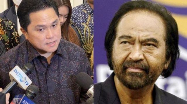 Surya Paloh Panggil Erick Dengan Nama Berbeda, Bikin Menteri BUMN Itu Intropeksi Diri