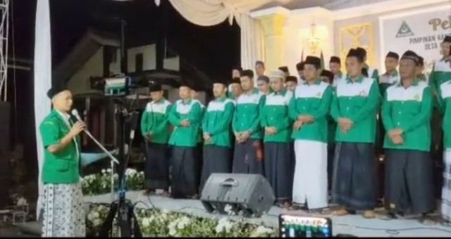 Beredar Vidio Pelantikan GP Ansor Muntilan, Sebut Haram Jadi Kader PKS