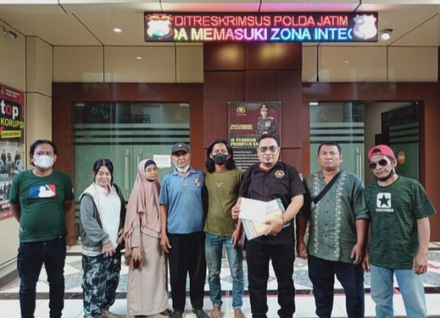Terkait SP2HP Laporan Pengerusakan Warung Bibis Yang Diduga Copy Paste, LSM GARAD Kirim Surat Pengaduan Ke Irwasda Polda Jatim