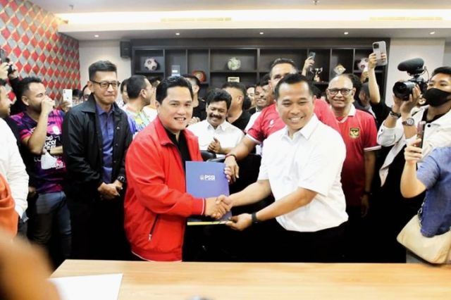 Erick Thohir Maju Sebagai Caketum PSSI, Kaesang Pangarep : Memang Kami Dukung!!!