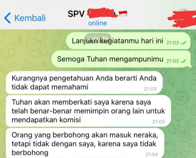 Bujuk Rayu Part Time Job Online, Korban Yang Tertipu Puluhan Juta Rupiah Akan Laporan Ke OJK Dan Polisi