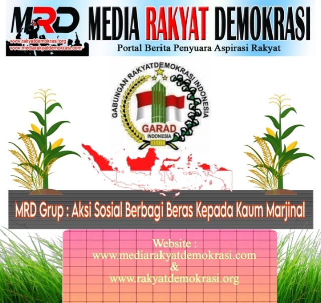 Rencana Aksi Sosial MRD Grup : Berbagi Beras Kepada Kaum Marjinal