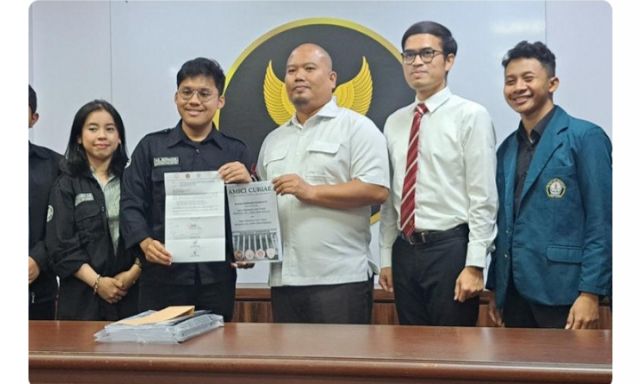 Mahasiswa Hukum 4 Kampus Serahkan Amici Curiae, Minta MK Batalkan Hasil Pemilu 2024