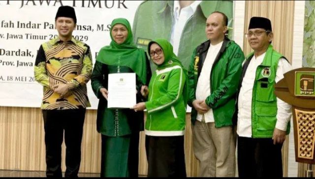 Surat Rekomendasi Dari PPP Untuk Khofifah-Emil Terancam Batal, DPP Merasa Tak Dilibatkan Dalam Mengambil Keputusan
