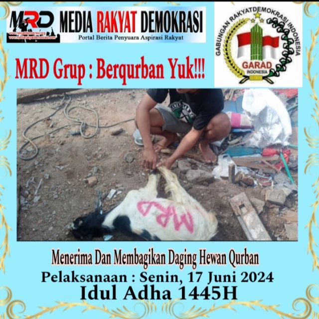 MRD Grup Dalam Momen Idul Adha : Berqurban Yuuk!!