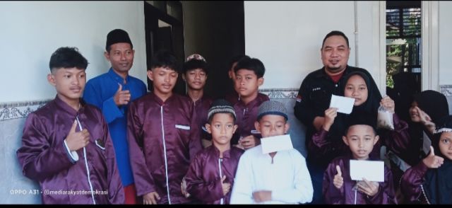 Santunan Anak Yatim Piatu Pada Jum'at Berkah Di Penghujung Bulan Muharram 1447H