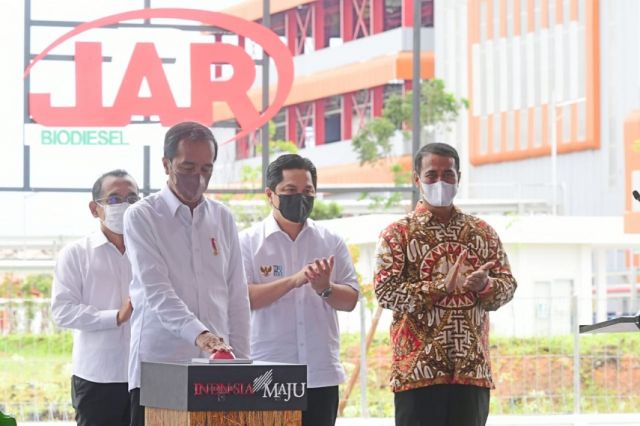 Jokowi Resmikan Pabrik Biodiesel, Perkuat Ketahanan Energi Nasional