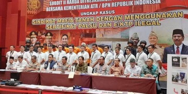 Terkait Mafia Tanah, Polri Tangkap Lagi 3 Oknum Pejabat BPN