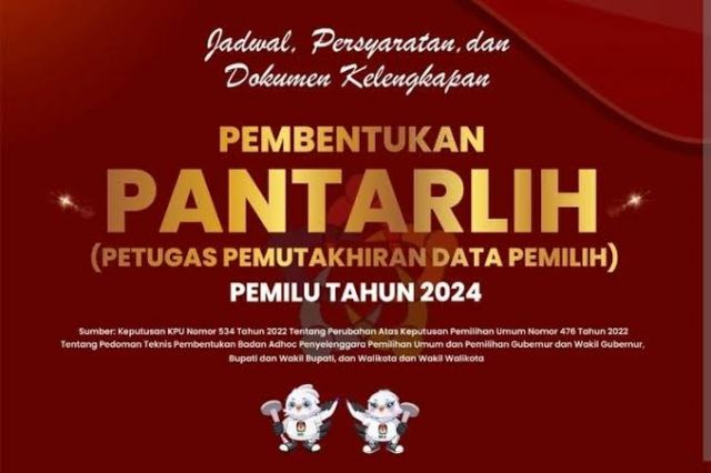 Apa Itu Pantarlih Dalam Pemilu 2024? Berikut Tugas, Kewajiban, Masa Kerja Hingga Besaran Gajinya...