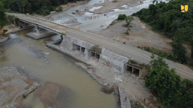 Pascabencana NTT, Kementerian PUPR Selesaikan Pembangunan 96 Lokasi Jembatan Rusak Dan Longsor